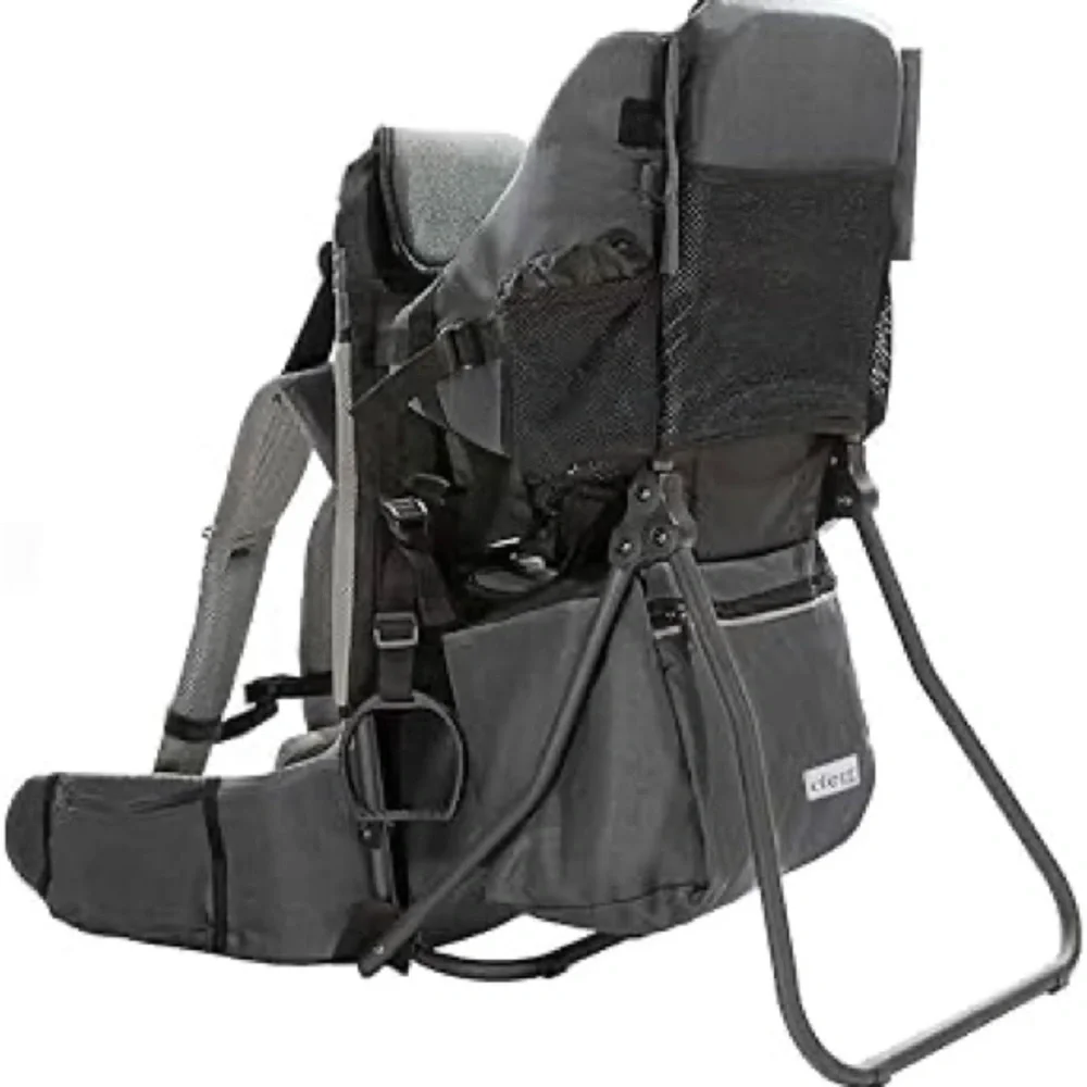 Unbranded Black Men’s Backpack with Mesh Pockets